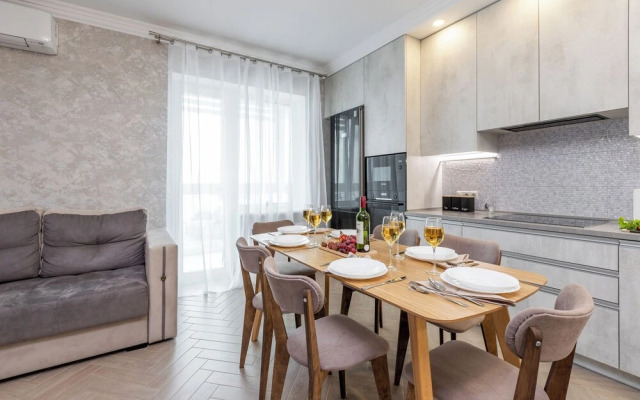 3-room apt with view of National Library