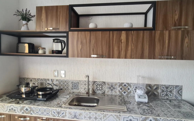 Moderno depa con terraza y vista extraordinaria