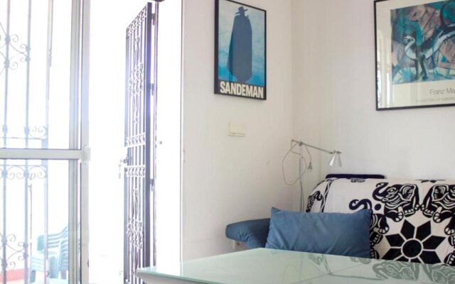 One bedroom appartement with city view terrace and wifi at Sevilla