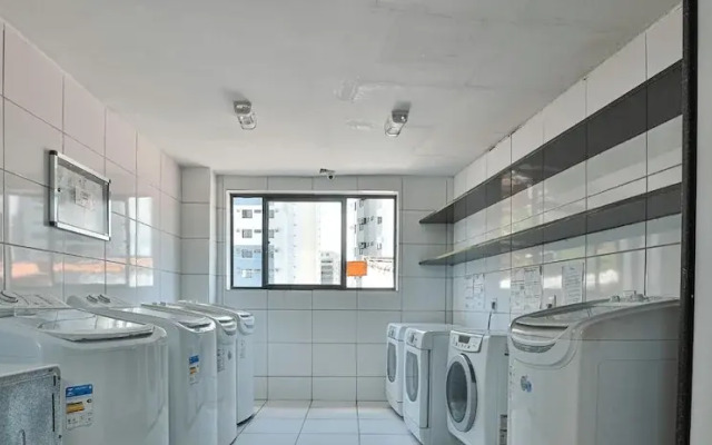 Flat 206 no Parque da Jaqueira-SH032
