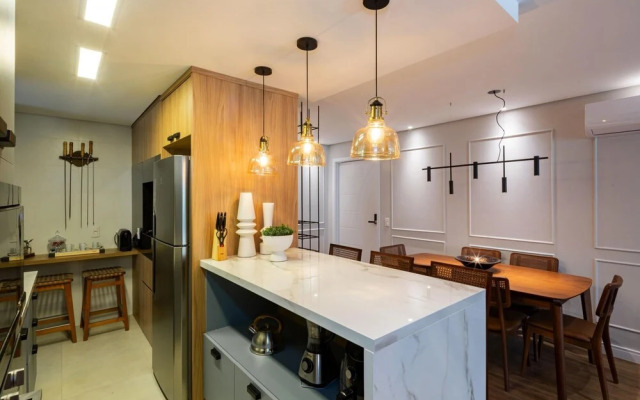 Novo Belissimo Apartamento com Lareira em Canela