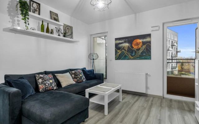 Targowa 10 studio for 4guest with balcony