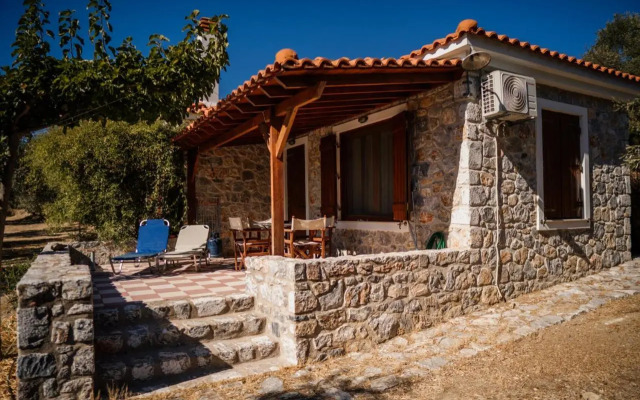 Traditional Architecture Seafront Stone House in 25000sqm Olive Grove - C