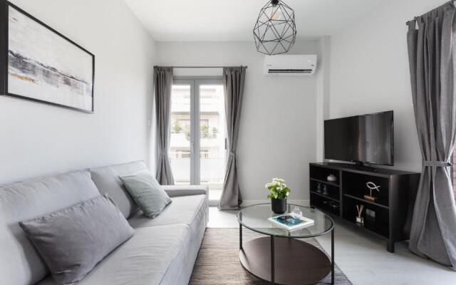 Minimal 2BD Apartment with Lycabettus view by UPSTREET