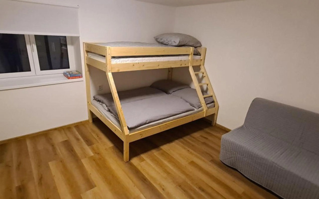 Chalupa Rochlitz s horkým koupacím sudem