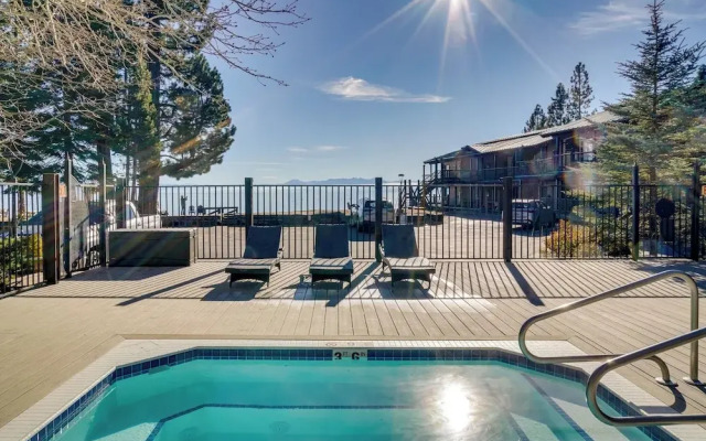 Spa & Beach Access: Resort Condo in Tahoe Vista!
