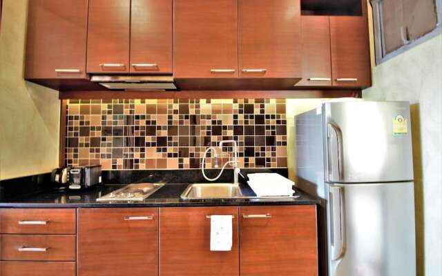 205 Sea View 900m From Karon Beach Rooftop Pool Wi-fi