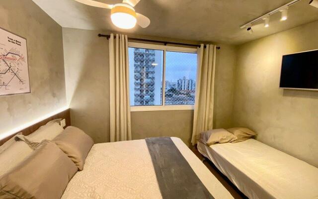 Maravilhoso Apartamento Em Frente Ao Metrô Brás !