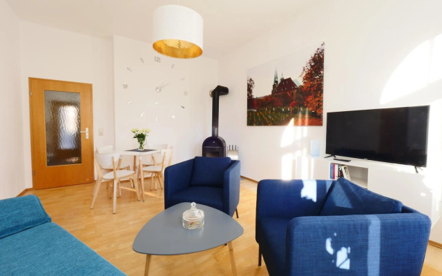 3 Raum-Wohnung mit Blick auf die Zitadelle Petersberg - DIREKT am BUGA-Gelände 2021