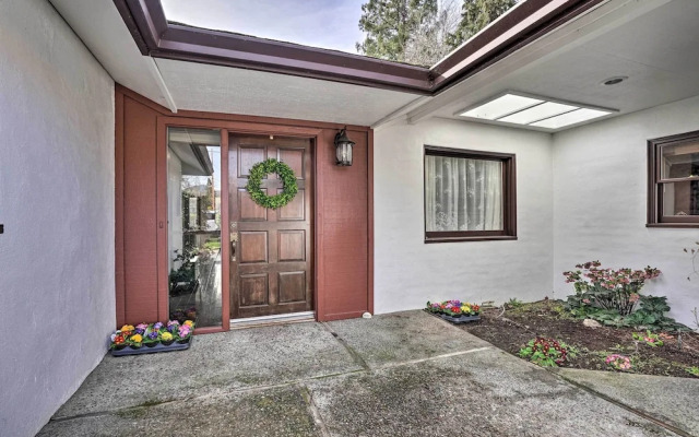 Serene Riverfront Escape w/ Hot Tub & Views!