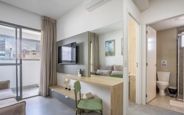 Nxos - Building With Gym and Laundry in Consolacao-sp