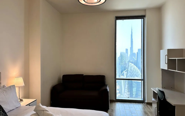 Lux BnB Amna Tower Burj Views