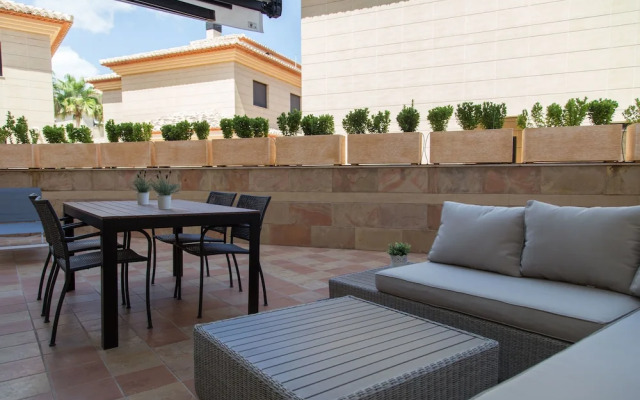Lujoso apartamento con piscina interior