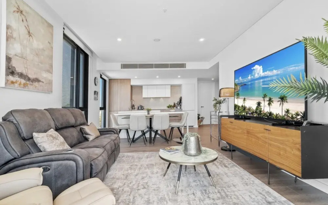 Stylish 2-bed Apartment With Rooftop BBQ Access