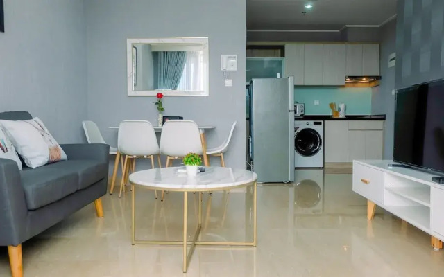 Classy 2BR Apartment at Menteng Park with City View