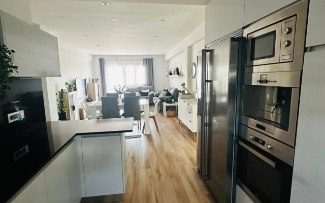 Apartamento con piscina en el centro de Sanxenxo