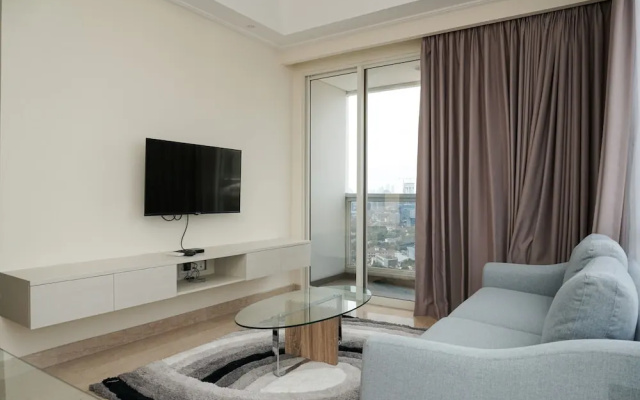 Cozy with Private Lift 2BR at Menteng Park Apartment