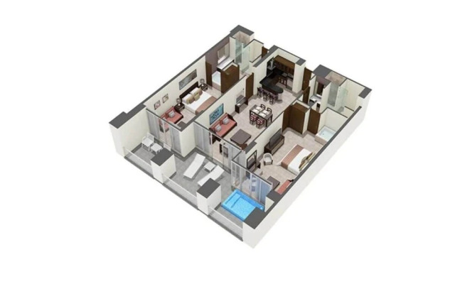 2BD Grand Bliss Vidanta Resort RM