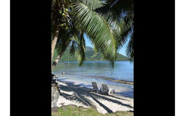 Fare Upu beach front cottage - Moorea