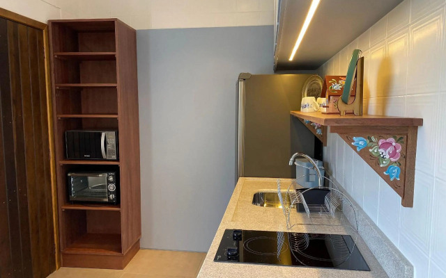 Apto temático Bauernmalerei Centro Pomerode