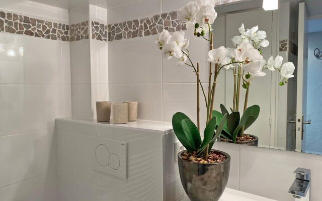 Beautiful Apartment in Bel Epoque Villa With Pool and Beach Access