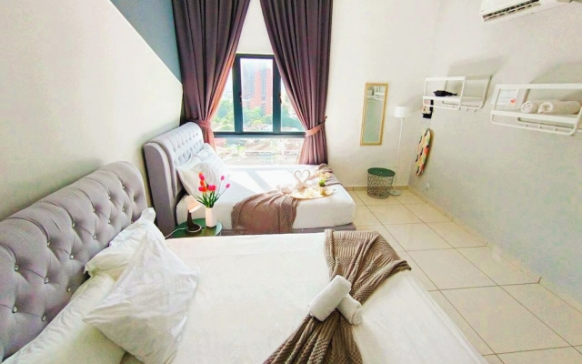The Horizon Ipoh Dual L12 by Grab A Stay – Guest Rooms – Ipoh