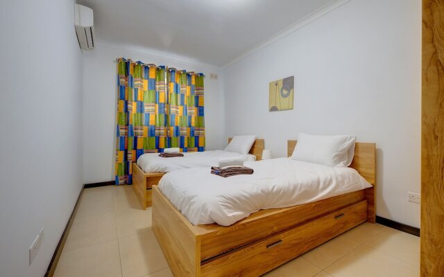 Modern 2 Bedroom Maisonette in Central Sliema