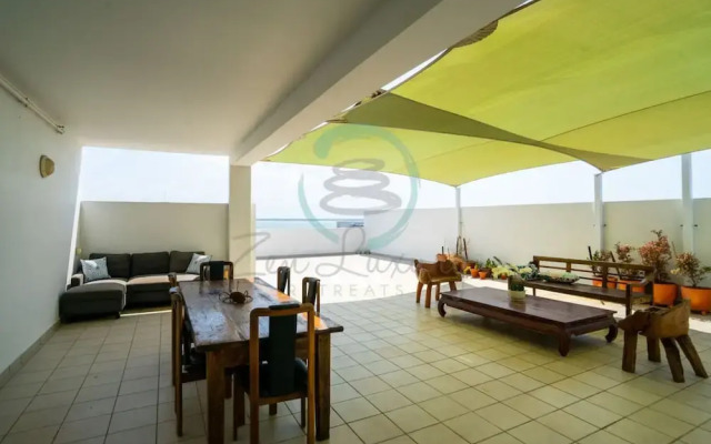 Zen Mitchell Rooftop Outdoor Dining Oceanview