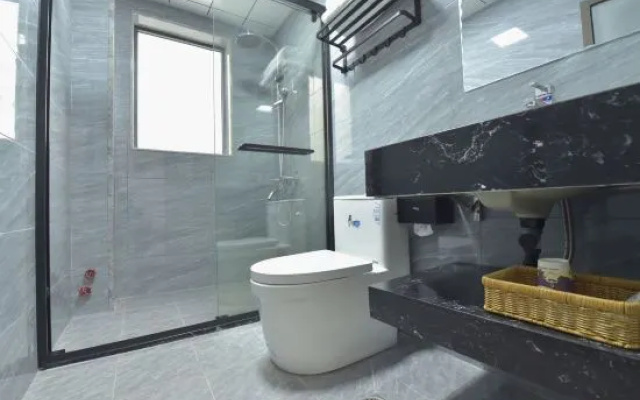 Shui'an Mountain Residence (Yangshuo Lijiang 20 yuan RMB Scenic Area Shop) – Bathroom – Guilin