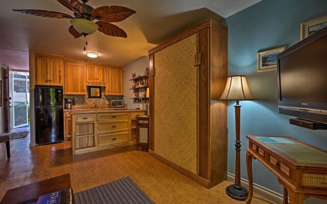 Kailua Studio w/ Pool Access & Garden Views!