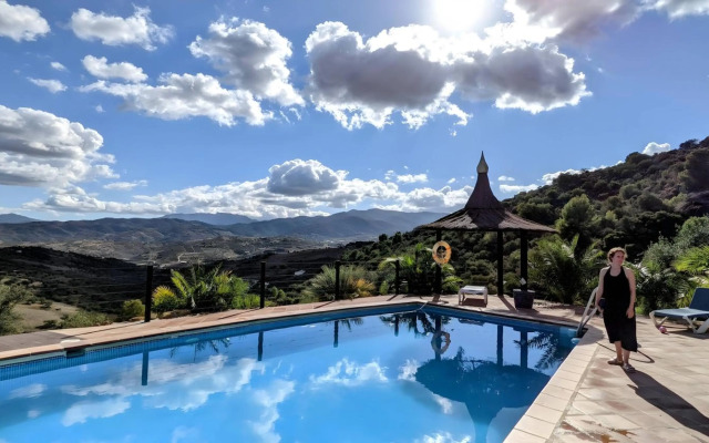 Castle Tower apartment in rural holiday park.