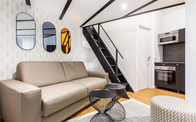 Luxury loft in paris