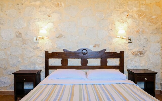 Stone Holiday Home in Lagkada with Garden Offering Sea Views