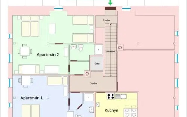 Rodinné ubytování Debrné