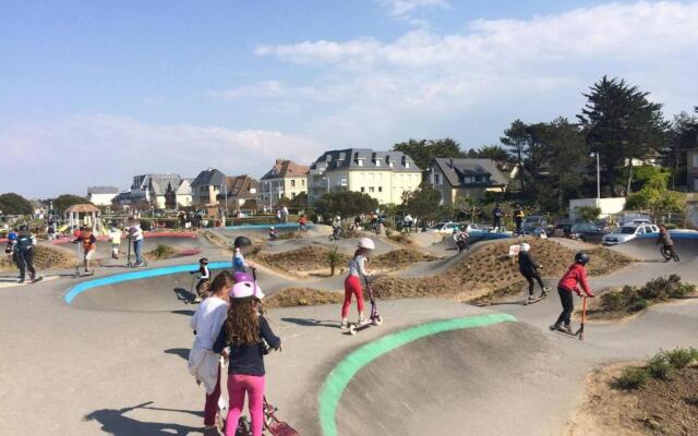 Studio bord de mer en résidence MERVILLE FRANCEVILLE PLAGE