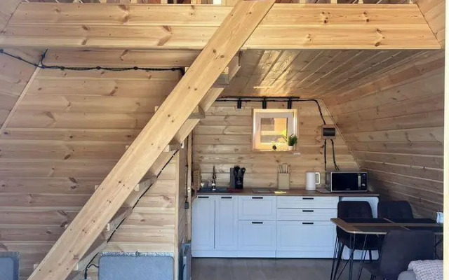 Домики Афрейм в Кисловодске