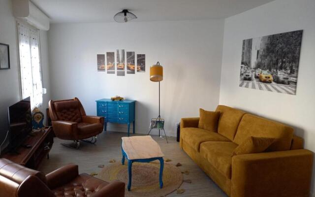 Appart plein centre, balcon, 4 personnes