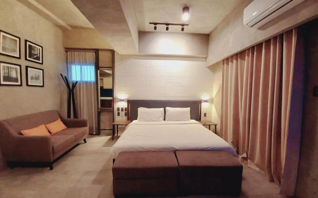 Studio Stay Servce Aprtmnt 2pax allows 3pax 17077