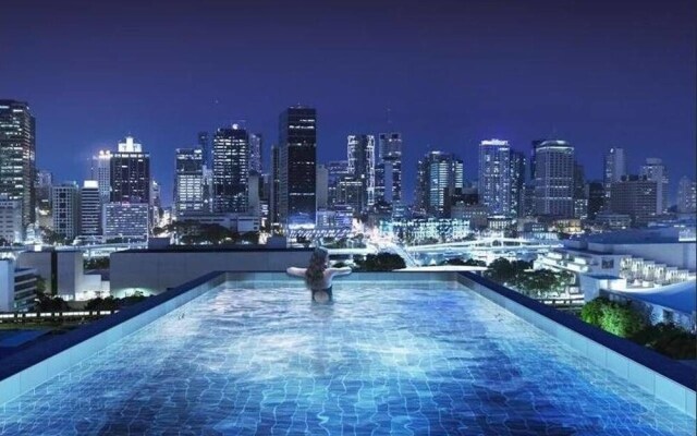 South Brisbane City View 2Bed Apt And Parking Qsb027 7