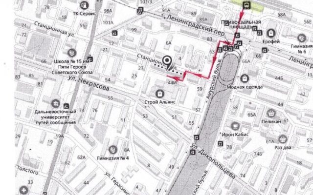 Хостел Хабаровск B&B на Станционной 