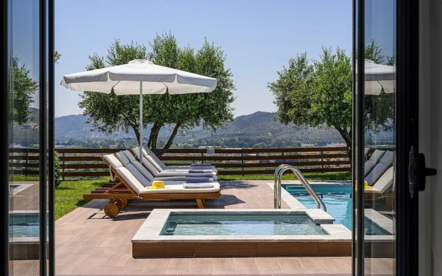 Mythic Olive Villa Views - Private Pool