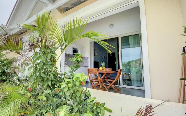 Beautiful suite S4, pool, sea view, Pinel Island