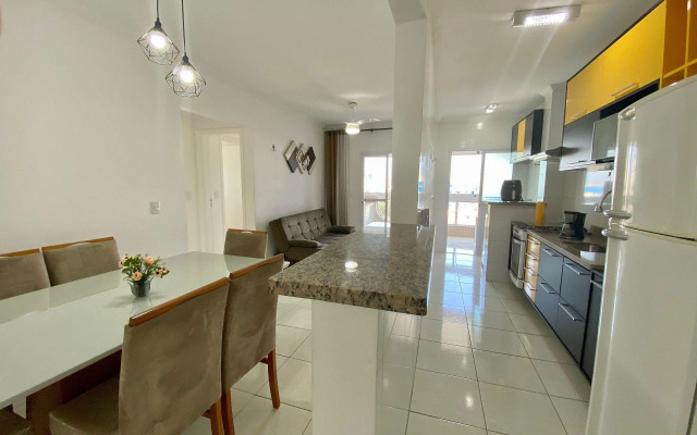 A033- 2 Dorm c/ Suíte | Churrasqueira e Wi-Fi