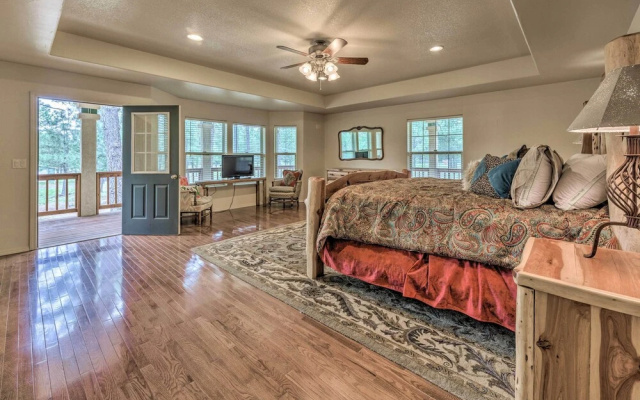 Spacious Ruidoso Retreat on 6 Gated Acres!