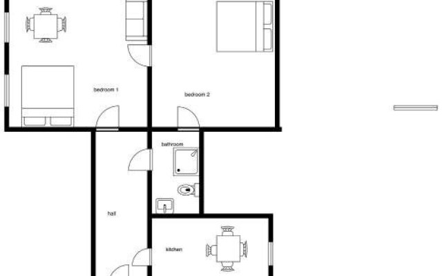 Ап-ты WINWINSTAY с вид. на реку, Старый город