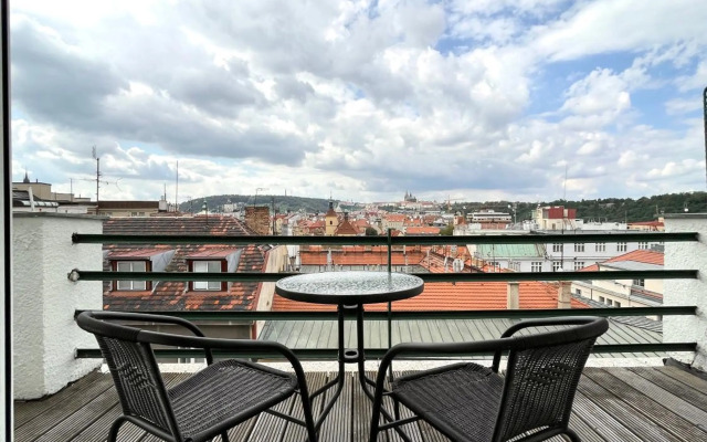Hradební 10 - Terrace Apartments in the Old Town