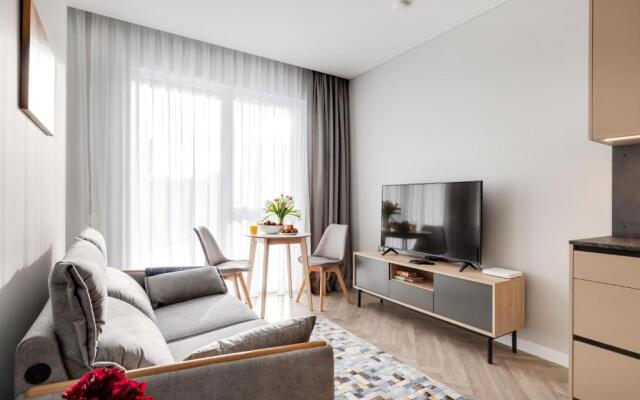 #stayhere Modern & Compact 1BDR Uptown Vilnius