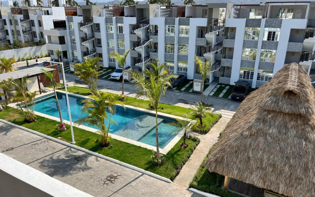 Manzanillo apartment with pool exclusive community