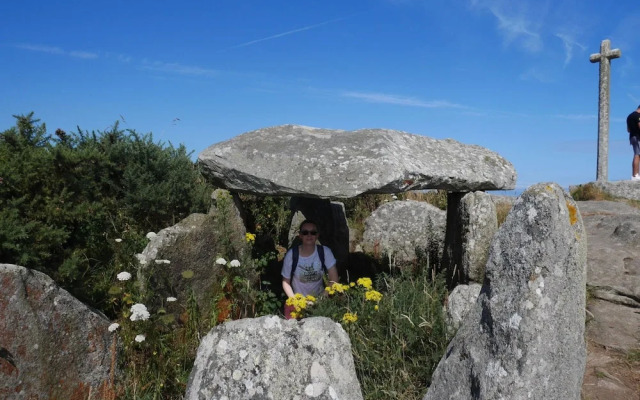 House in Treompan Near Sandy Beach