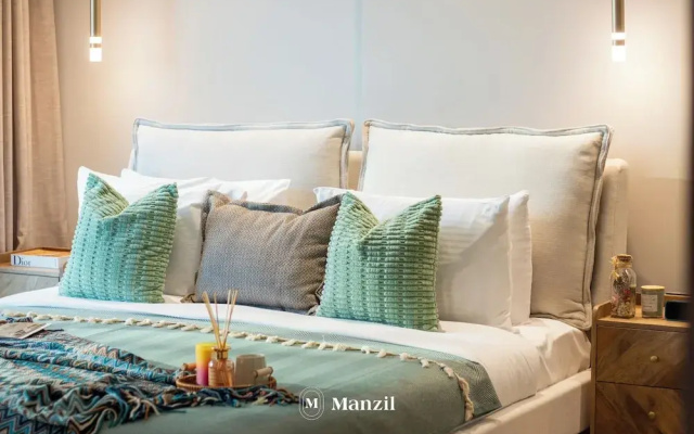 Manzil - 1BR in Arjan with City Views